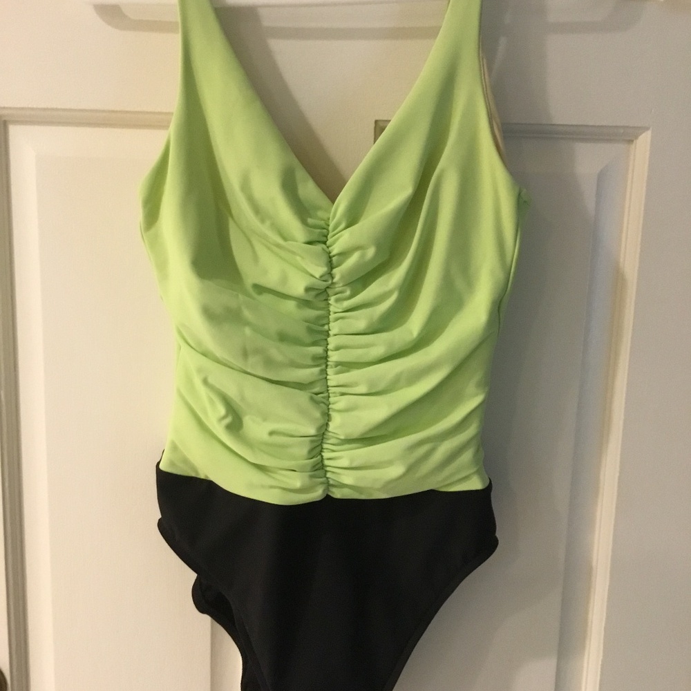 Trimshaper Slenderizing Swimsuit. Size 14.